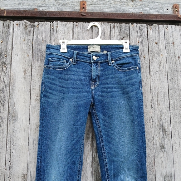 BKE Payton Bootcut Womens 27X33  Dark Wash Fade Cotton Stretch Low Rise Y2K - Picture 2 of 5